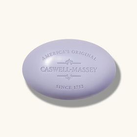 Caswell-Massey Lavender Bar Soap with ingredients