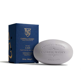 Caswell-Massey LX48 Natural Bar Soap for Men, front view