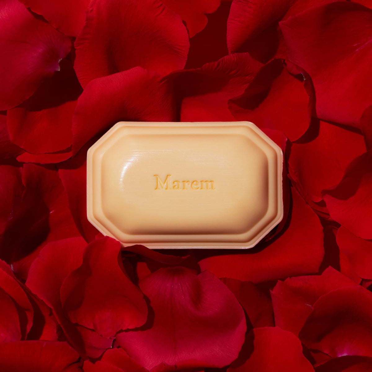 Caswell-Massey Marem Natural Bar Soap with essential oils and ingredients
