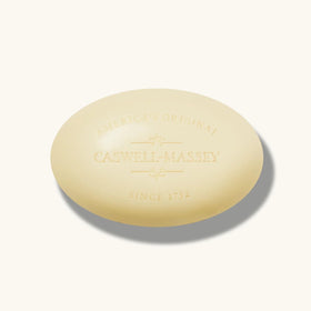 Caswell-Massey Men’s Bar Soap with essential oils displayed