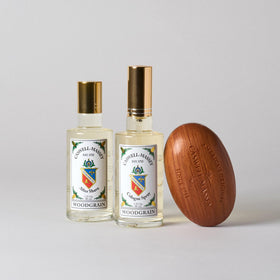 Caswell-Massey soap bars in a gift box