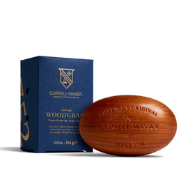 Caswell-Massey Woodgrain Sandalwood Bar Soap front view