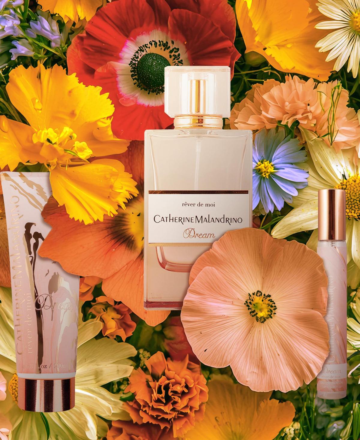 Catherine Malandrino Dream 0.34 oz purse sprayer close-up