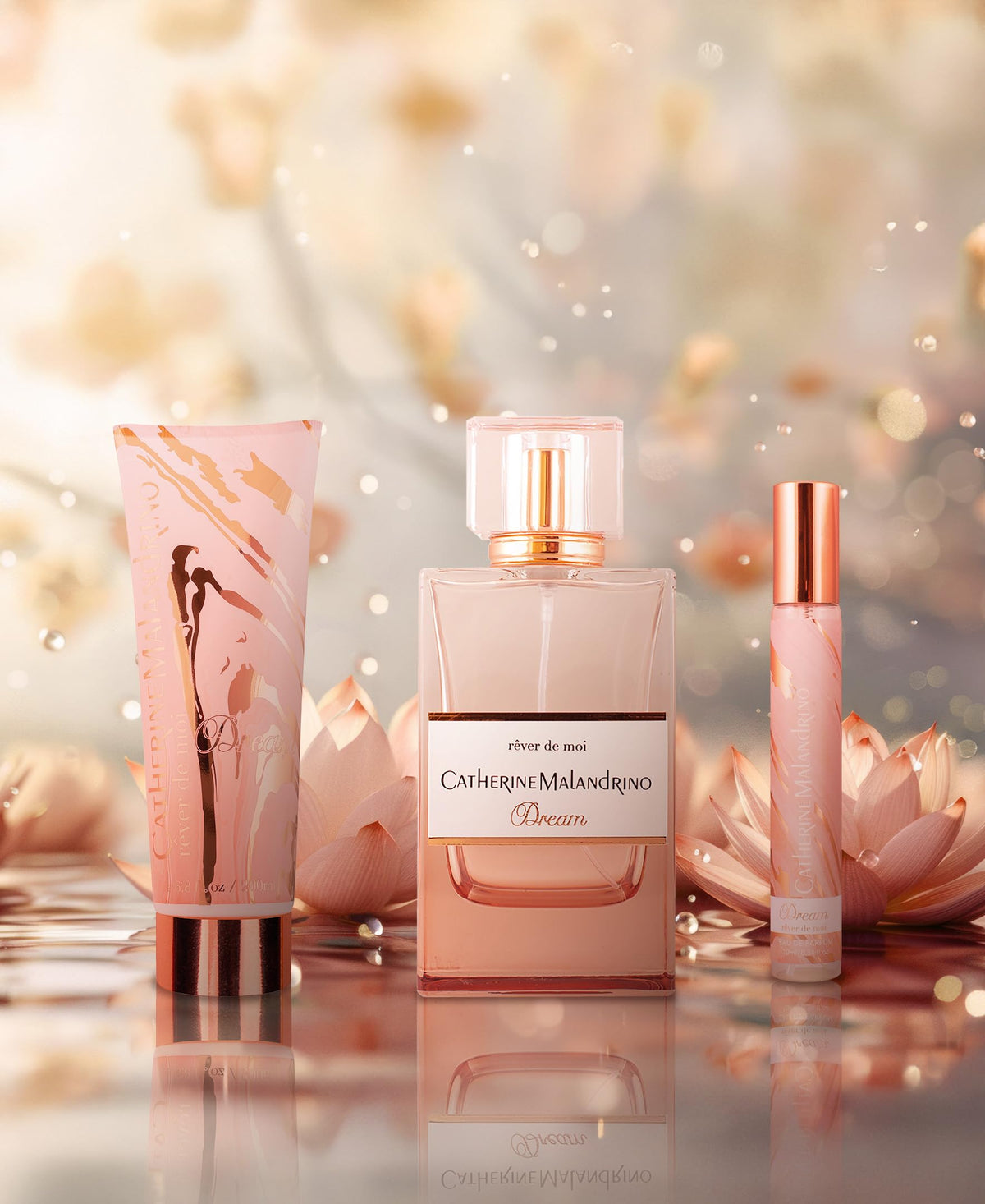 Catherine Malandrino Dream Gift Set beautifully packaged for gifting