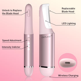 CATLANE Dermaplane Razor charging with USB cable