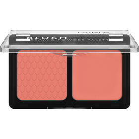 Catrice Blush Affair Cream & Powder Palette cream blush close-up