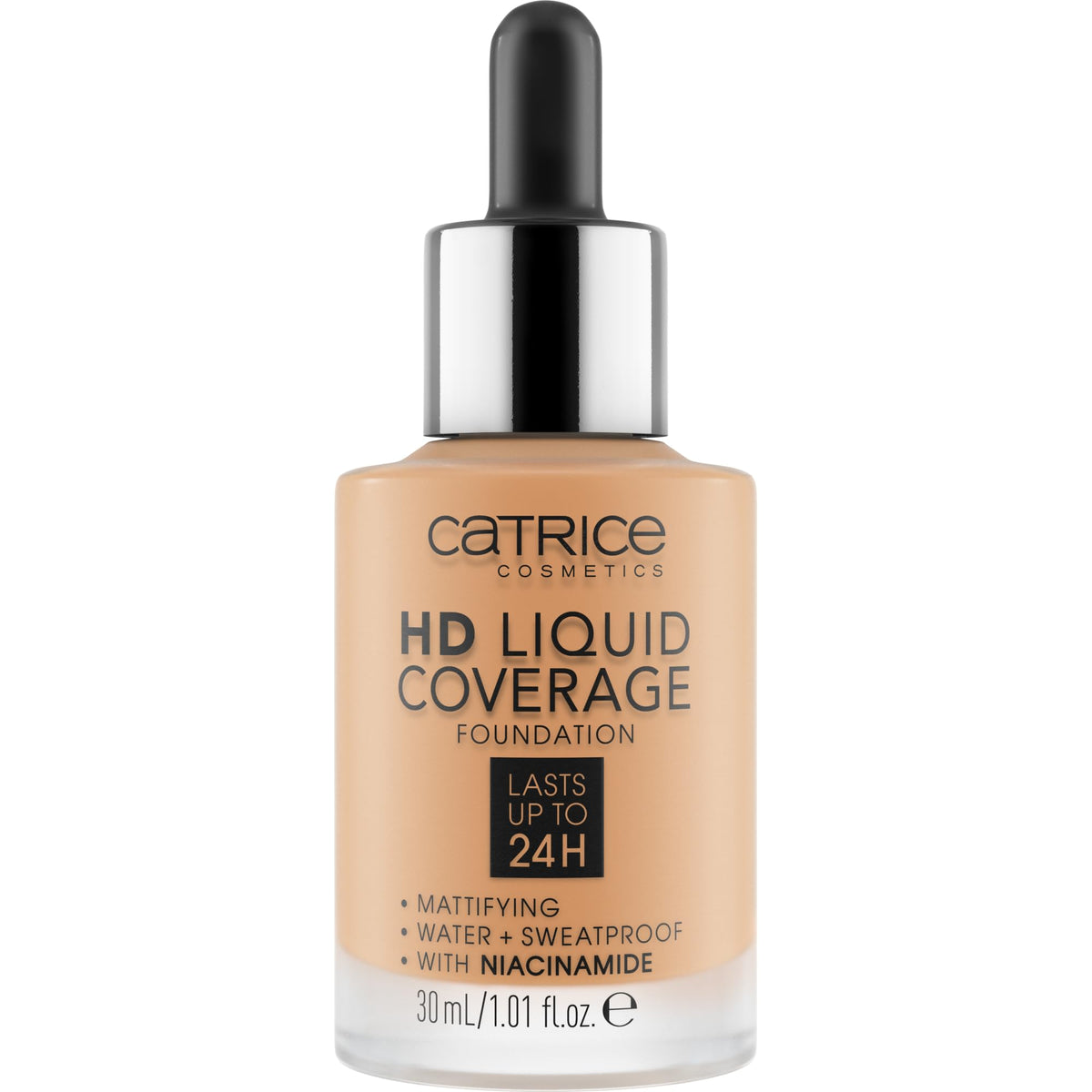 Catrice HD Liquid Coverage Foundation bottle side view