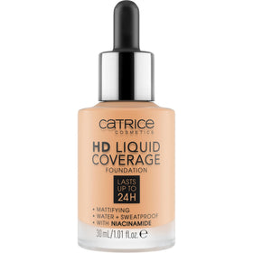 Catrice HD Liquid Coverage Foundation dropper applicator close-up