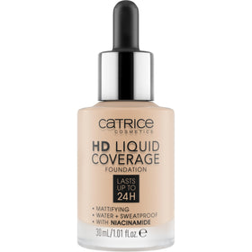 Catrice HD Liquid Coverage Foundation dropper applicator close-up