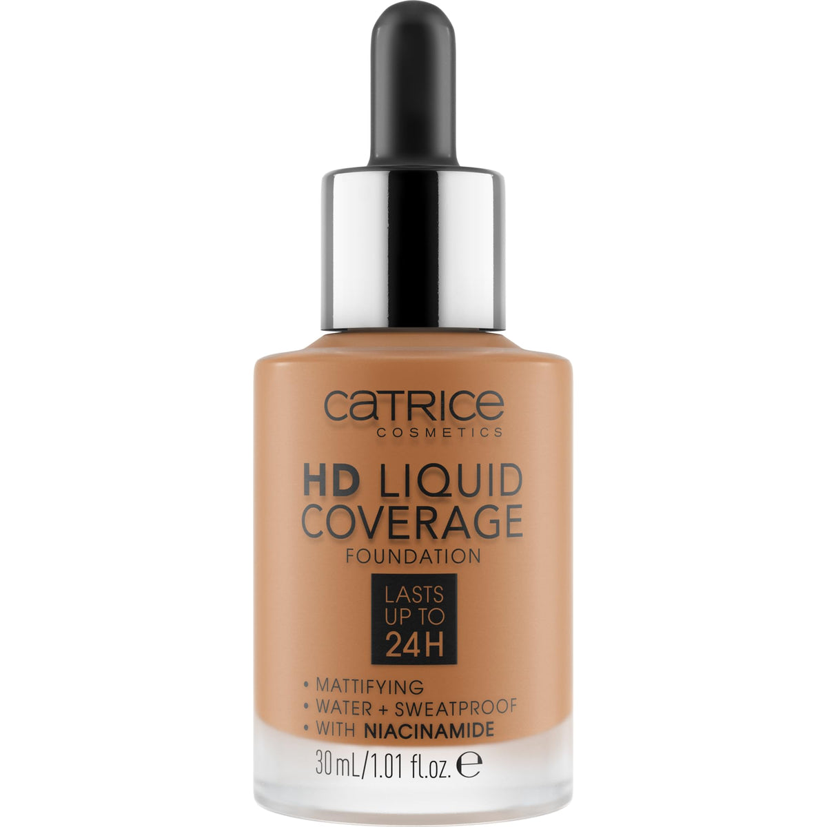 Catrice HD Liquid Coverage Foundation dropper applicator close-up