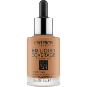 Catrice HD Liquid Coverage Foundation dropper applicator close-up