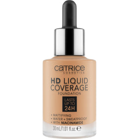 Catrice HD Liquid Coverage Foundation dropper applicator close-up