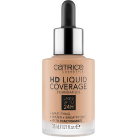 Catrice HD Liquid Coverage Foundation dropper applicator close-up