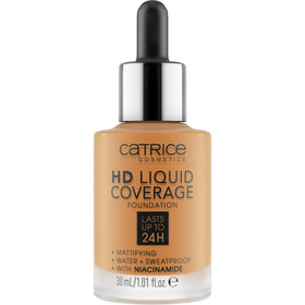 Catrice HD Liquid Coverage Foundation dropper applicator close-up