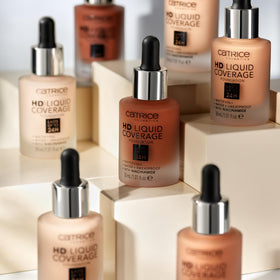 Catrice HD Liquid Coverage Foundation in natural lighting