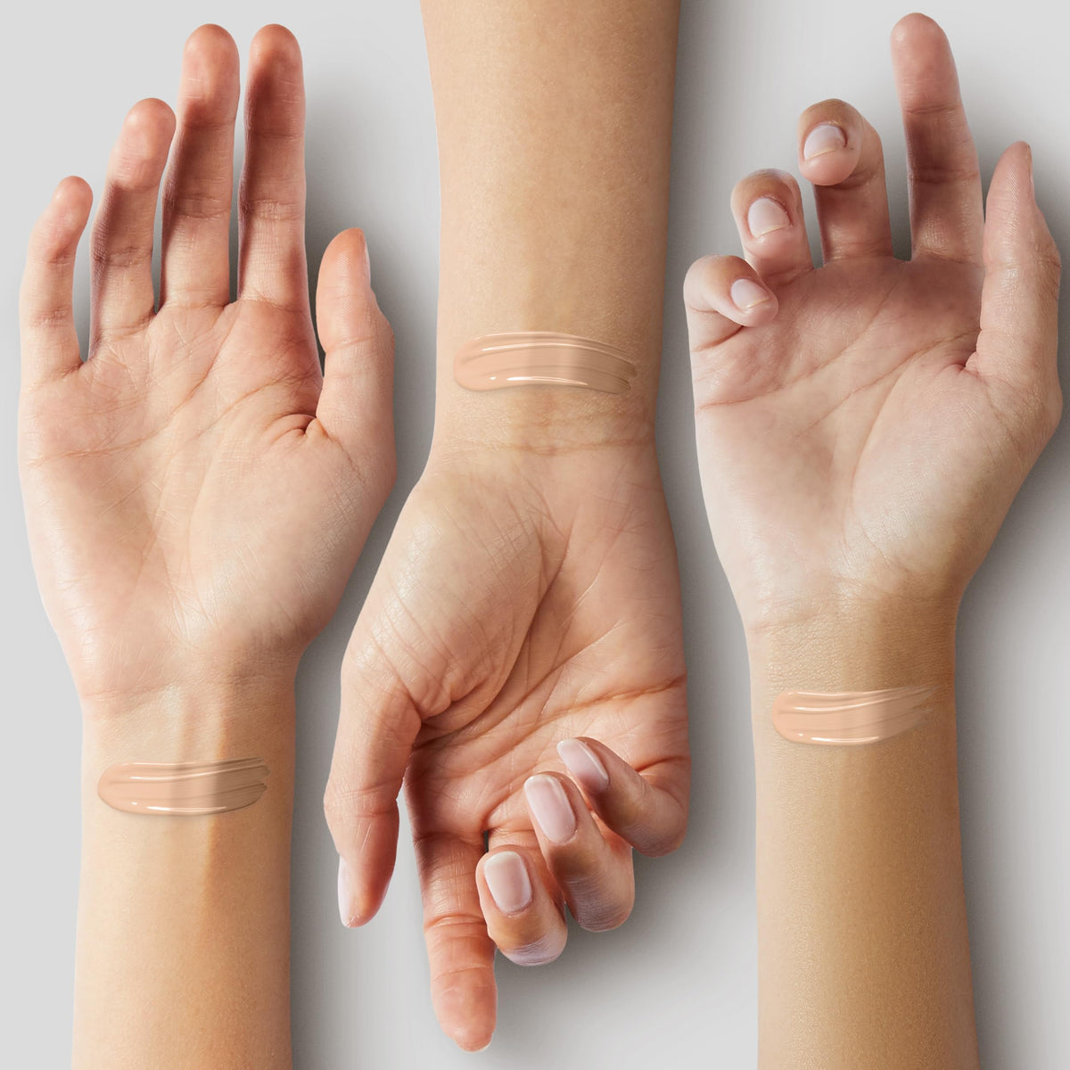Catrice HD Liquid Coverage Foundation swatch on skin