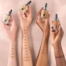 Catrice HD Liquid Coverage Foundation with makeup brush