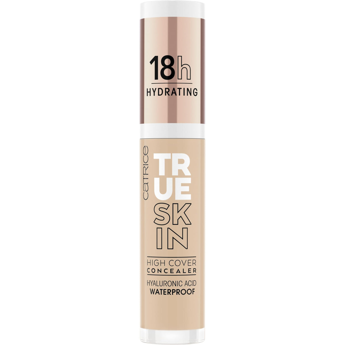 Catrice True Skin High Cover Concealer Waterproof 020 Warm Beige applicator close-up