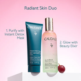 Caudalie Beauty Elixir 100 mL in travel setting