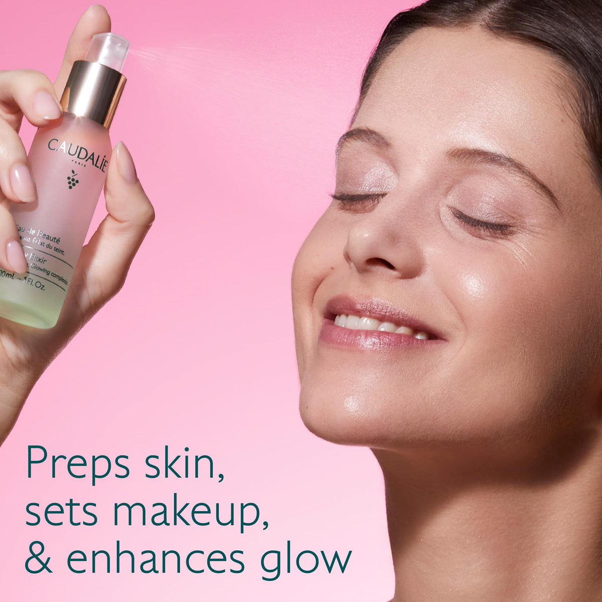 Caudalie Beauty Elixir Face Mist 30 mL side view