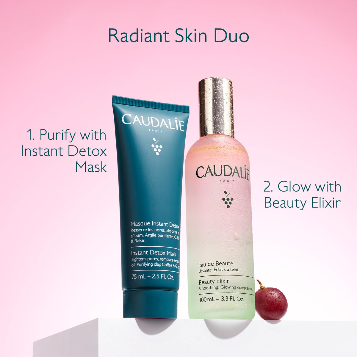 Caudalie Beauty Elixir Face Mist 30 mL with essential oils