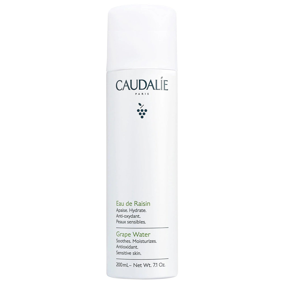 Caudalie Grape Water Moisturizing Face Mist 200 mL front view