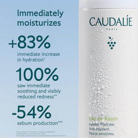 Caudalie Grape Water Moisturizing Face Mist 200 mL side view