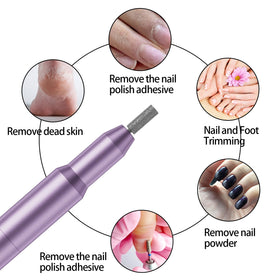 CBVCBV Nail Drill Kit with charging cable and accessories