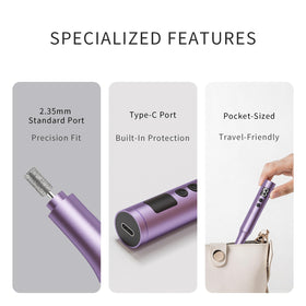 CBVCBV nail drill with comfortable grip design
