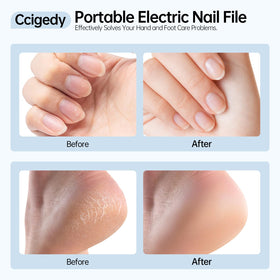 Ccigedy Nail Drill with charging cable and bits