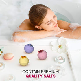 Cedarwood Forest bath bomb from Relaxcation, natural ingredients