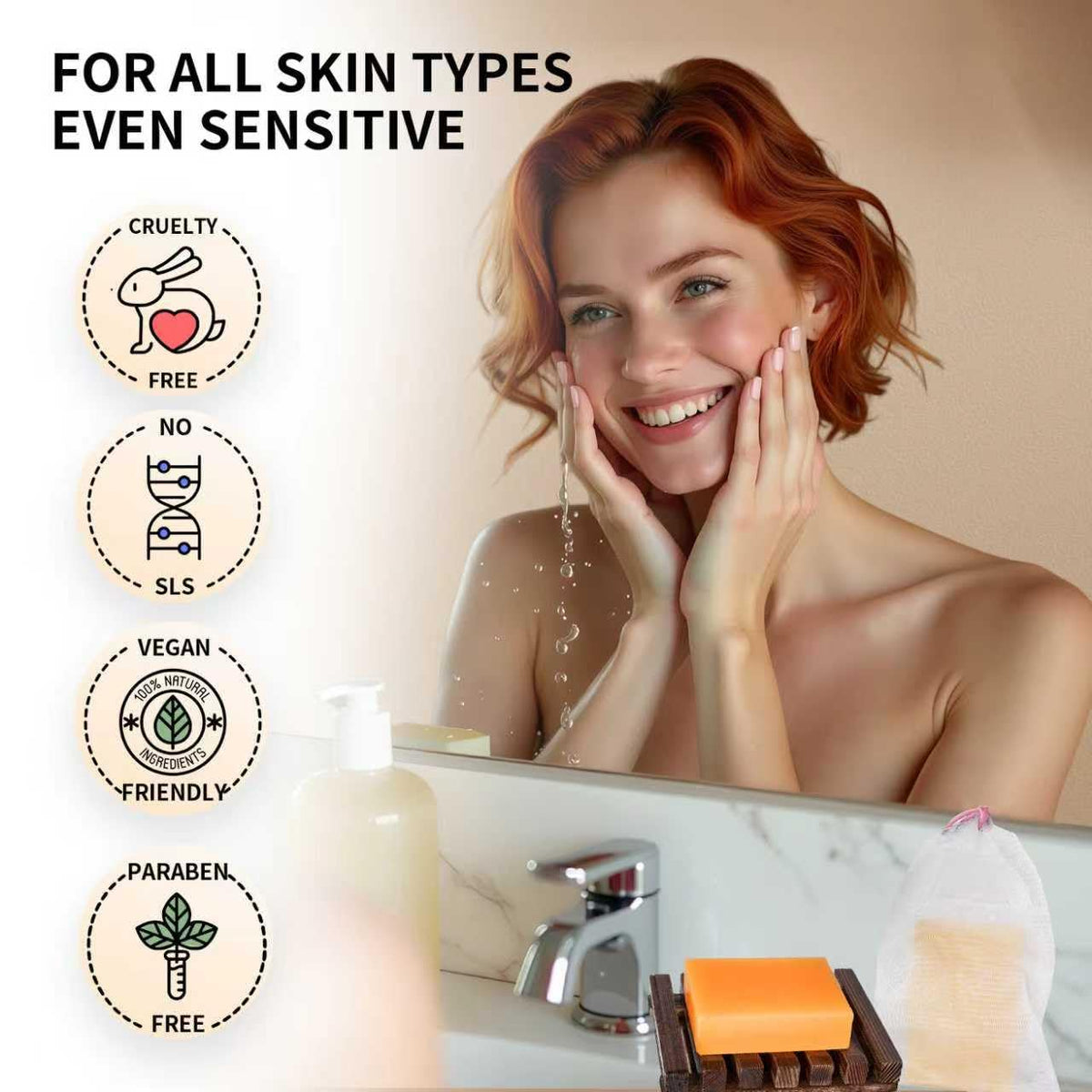 ceedoo Kojic Acid Soap in a lifestyle setting