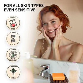 ceedoo Kojic Acid Soap in a lifestyle setting