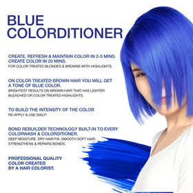 Celeb Luxury Colorditioner Deep Blue 8.25 oz back view