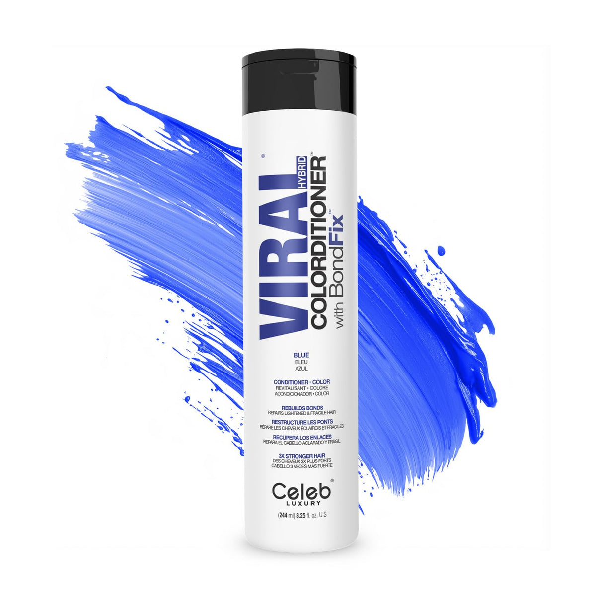 Celeb Luxury Colorditioner Deep Blue 8.25 oz front view