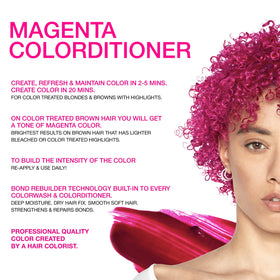Celeb Luxury Colorditioner Magenta 272g back view