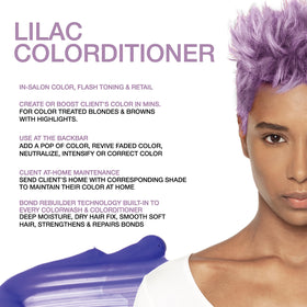 Celeb Luxury Colorditioner Pastel Lilac 281g back view