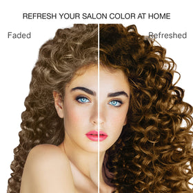 Celeb Luxury Gem Lites Colorwash Brown Diamond shampoo close-up of label