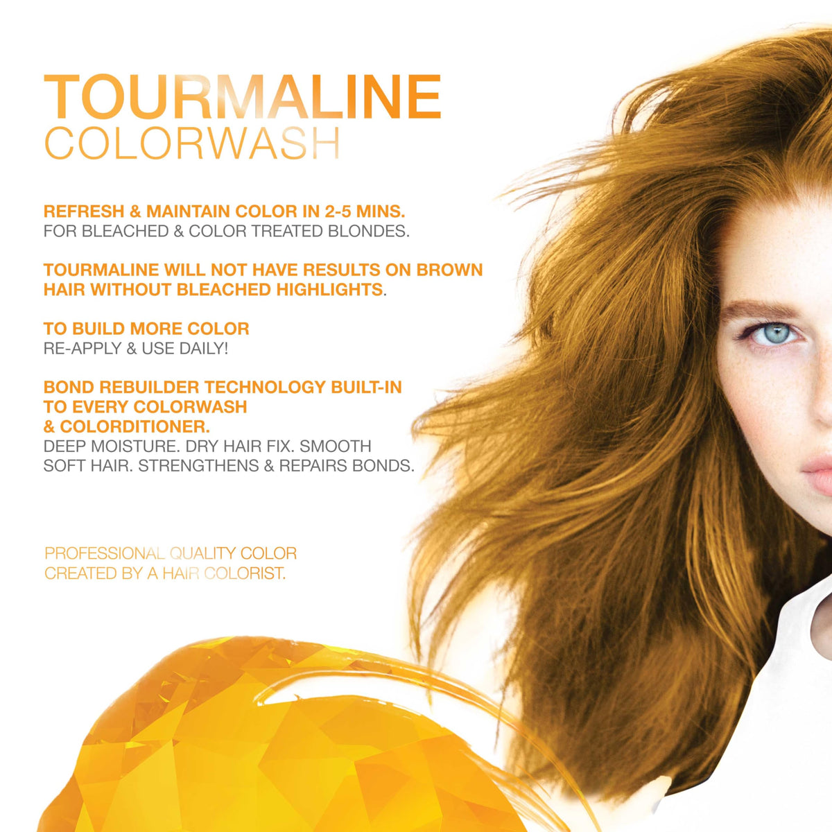 Celeb Luxury Gem Lites Colorwash Tourmaline shampoo back view