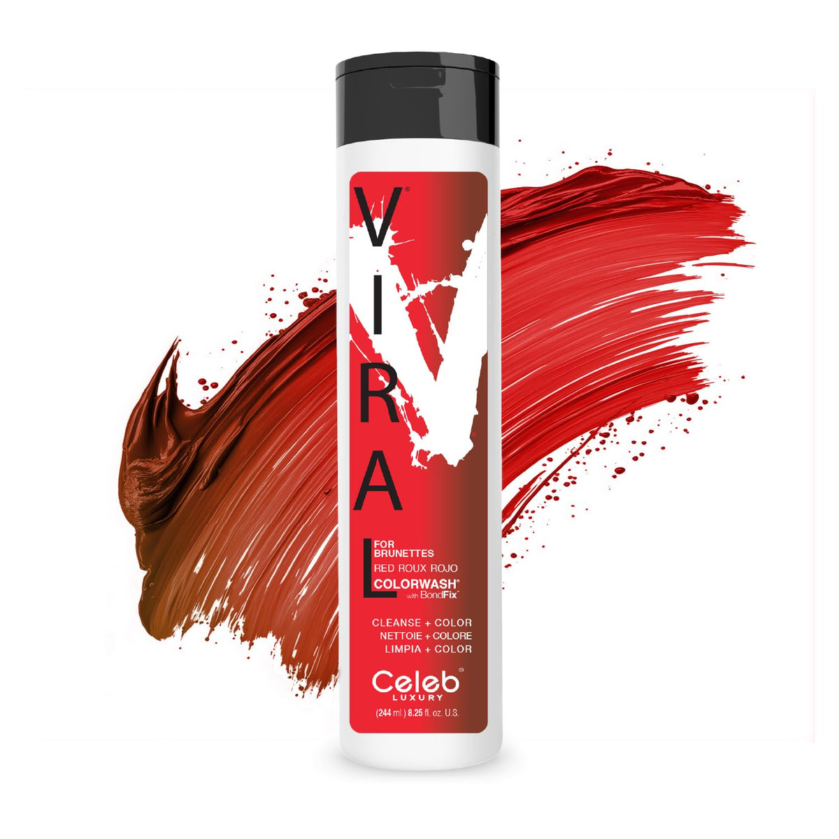 Celeb Luxury Red Hair Color Depositing Colorwash front view