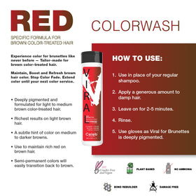 Celeb Luxury Red Hair Color Depositing Colorwash side view