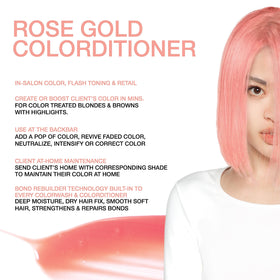 Celeb Luxury Rose Gold Colorditioner 281g back view