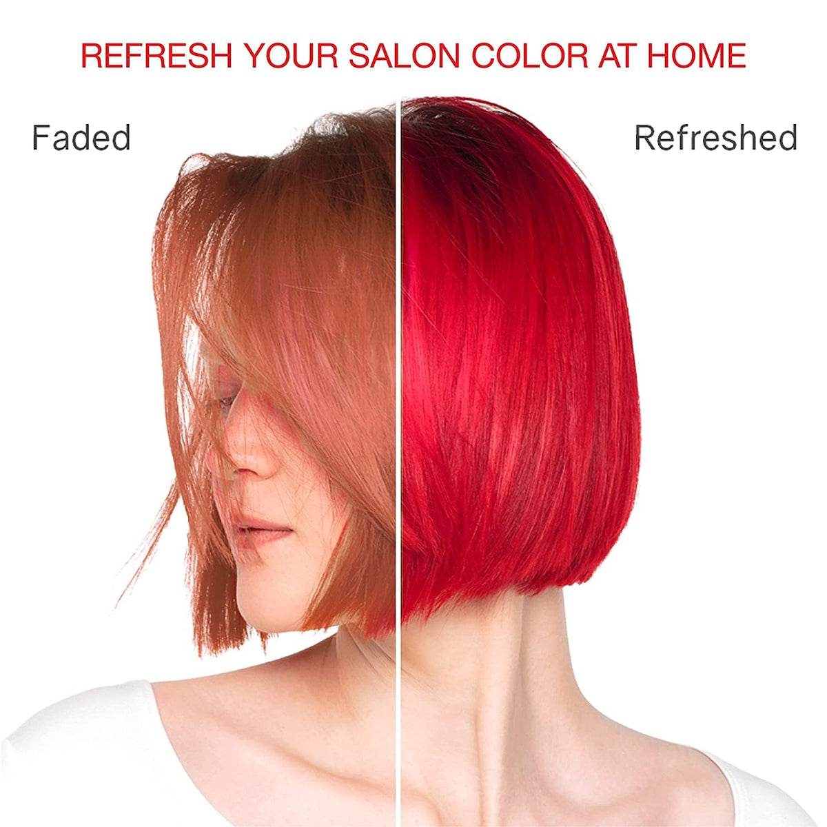 Celeb Luxury Viral Colorditioner Red application on hair