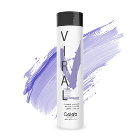 Celeb Luxury Viral Colorwash Pastel Lavender Shampoo front view