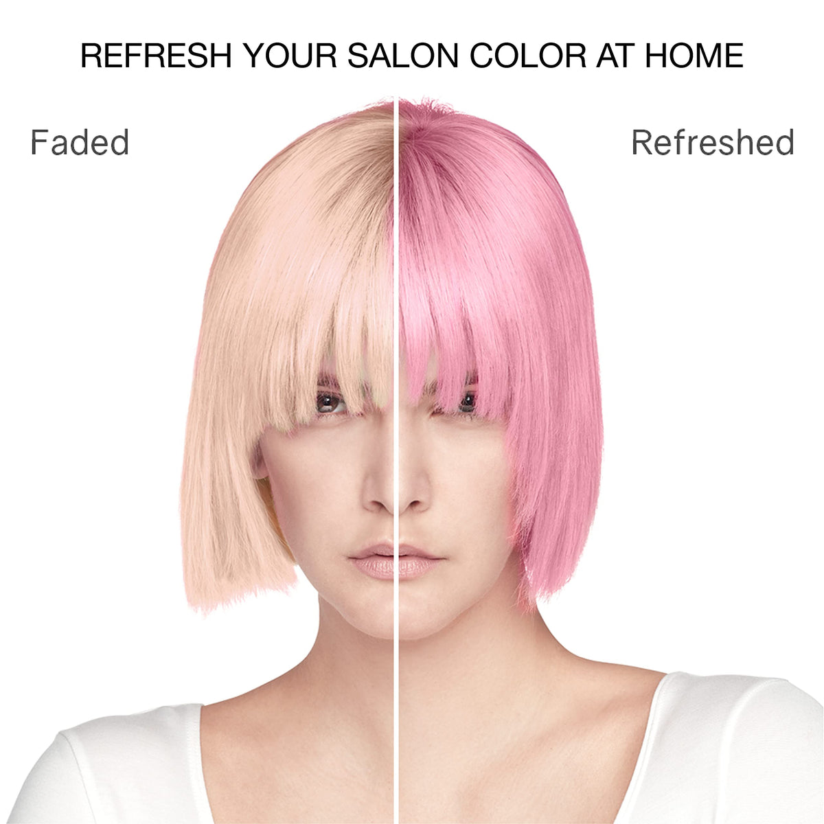 Celeb Luxury Viral Colorwash Pastel Light Pink shampoo close-up of cap