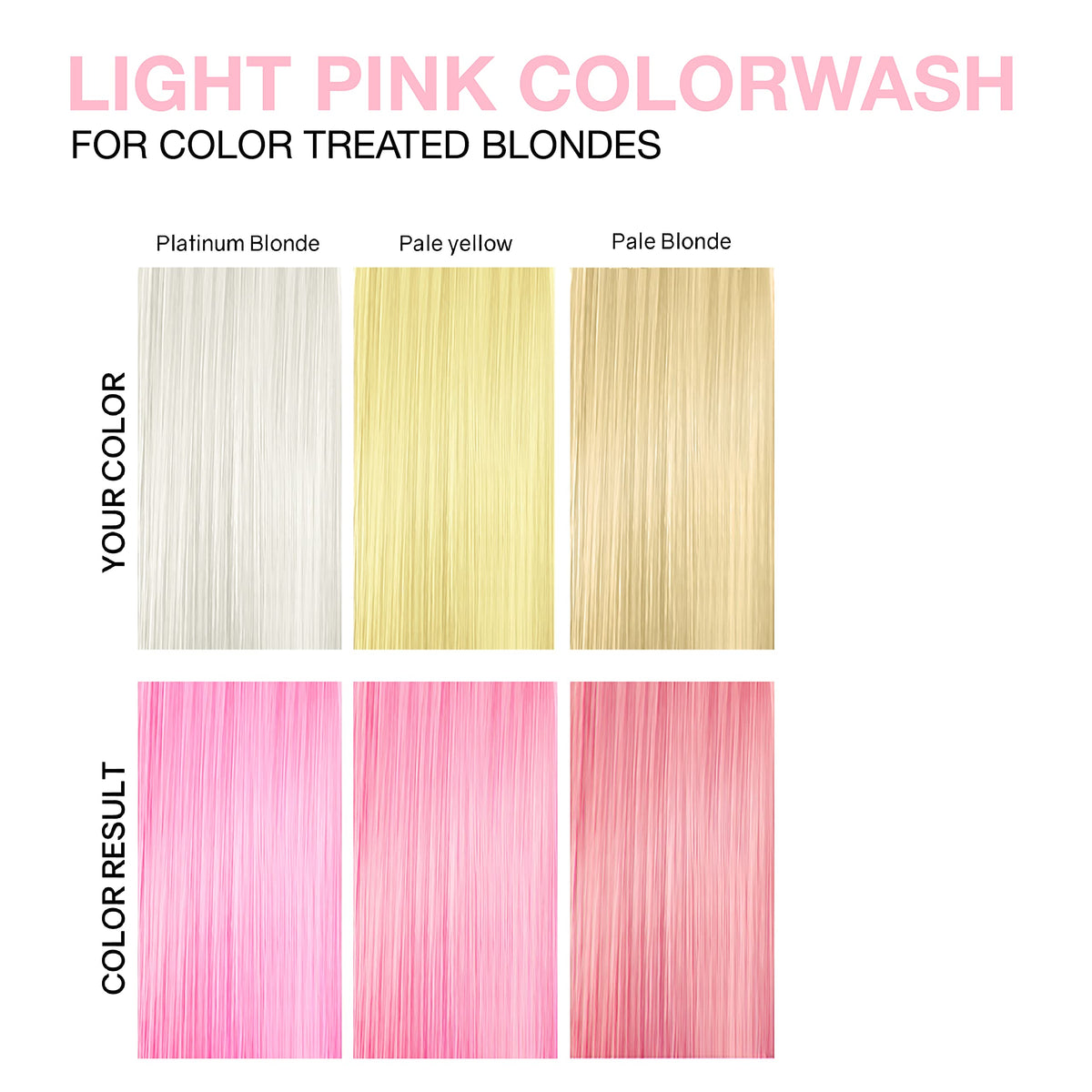 Celeb Luxury Viral Colorwash Pastel Light Pink shampoo in a bathroom setting
