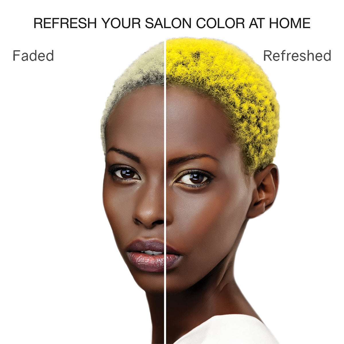 Celeb Luxury Viral Colorwash Yellow Shampoo side view