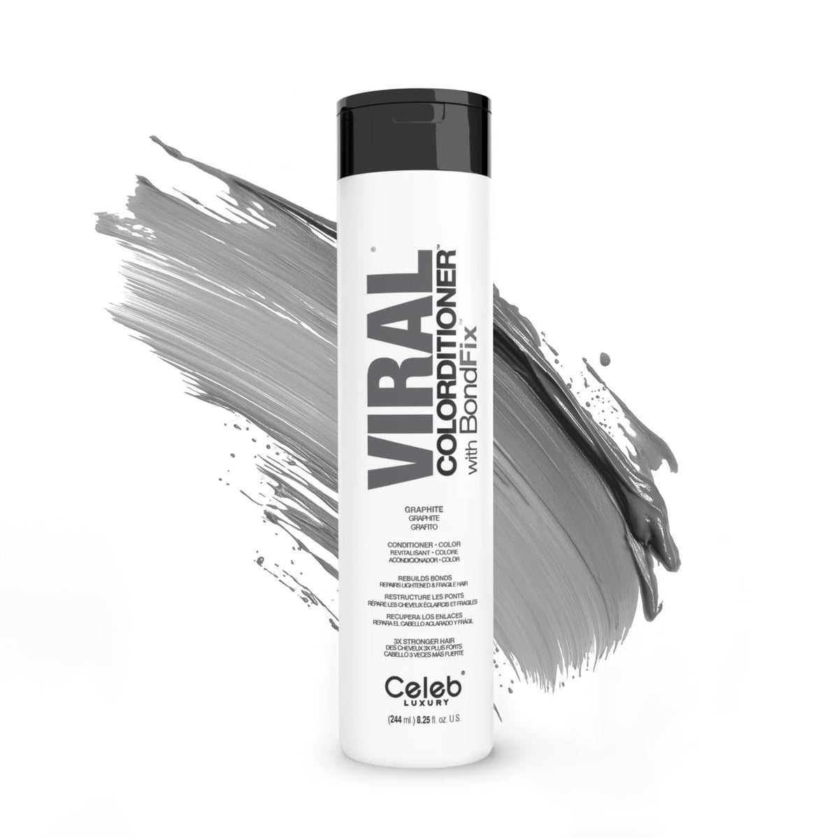 Celeb Luxury Viral Graphite Colorditioner 290g front view