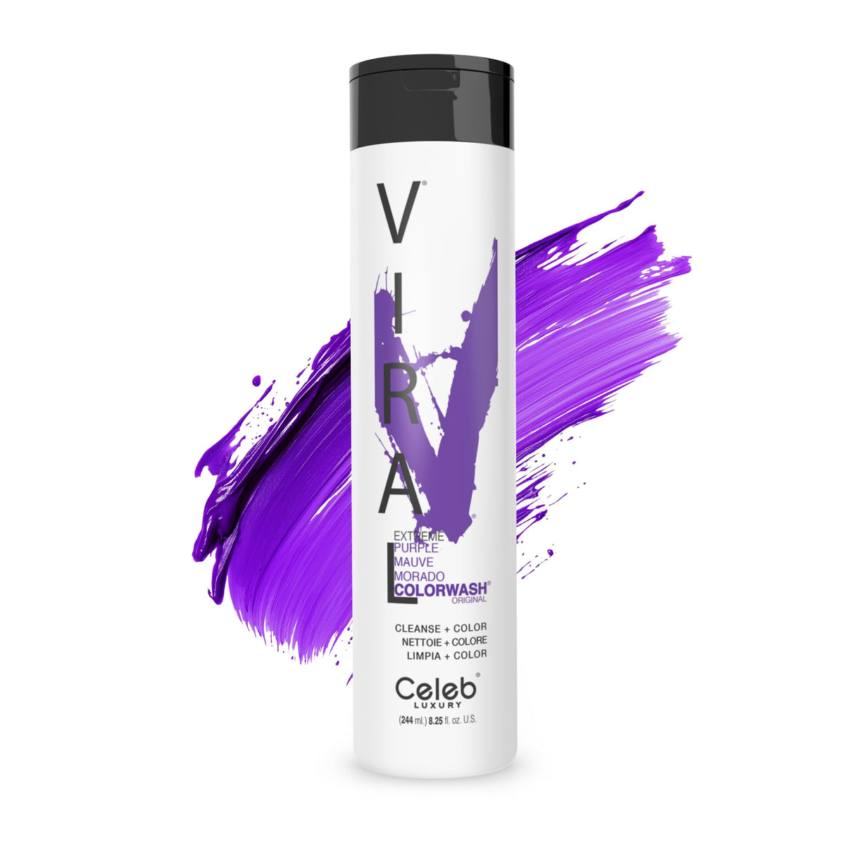 Celeb Luxury Viral Purple Colorwash 290g front view