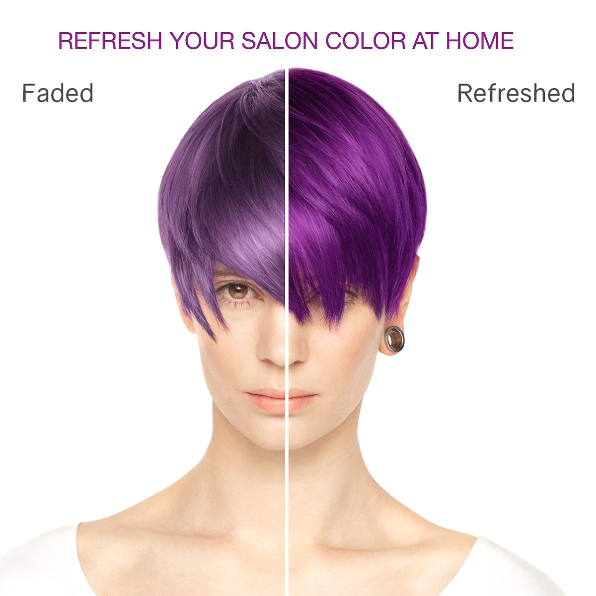Celeb Luxury Viral Purple Colorwash 290g side view